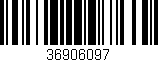 Código de barras (EAN, GTIN, SKU, ISBN): '36906097'