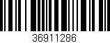 Código de barras (EAN, GTIN, SKU, ISBN): '36911286'