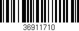 Código de barras (EAN, GTIN, SKU, ISBN): '36911710'