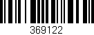 Código de barras (EAN, GTIN, SKU, ISBN): '369122'