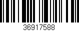 Código de barras (EAN, GTIN, SKU, ISBN): '36917588'