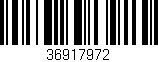 Código de barras (EAN, GTIN, SKU, ISBN): '36917972'