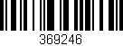 Código de barras (EAN, GTIN, SKU, ISBN): '369246'