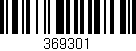 Código de barras (EAN, GTIN, SKU, ISBN): '369301'