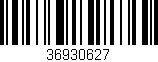 Código de barras (EAN, GTIN, SKU, ISBN): '36930627'