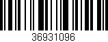 Código de barras (EAN, GTIN, SKU, ISBN): '36931096'