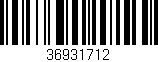 Código de barras (EAN, GTIN, SKU, ISBN): '36931712'