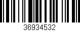 Código de barras (EAN, GTIN, SKU, ISBN): '36934532'