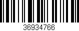 Código de barras (EAN, GTIN, SKU, ISBN): '36934766'