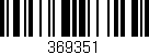 Código de barras (EAN, GTIN, SKU, ISBN): '369351'