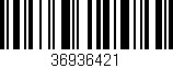 Código de barras (EAN, GTIN, SKU, ISBN): '36936421'