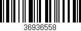 Código de barras (EAN, GTIN, SKU, ISBN): '36936558'