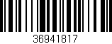 Código de barras (EAN, GTIN, SKU, ISBN): '36941817'