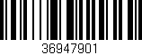 Código de barras (EAN, GTIN, SKU, ISBN): '36947901'