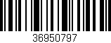 Código de barras (EAN, GTIN, SKU, ISBN): '36950797'
