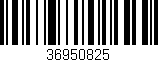 Código de barras (EAN, GTIN, SKU, ISBN): '36950825'