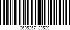 Código de barras (EAN, GTIN, SKU, ISBN): '3695267133539'