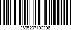 Código de barras (EAN, GTIN, SKU, ISBN): '3695267133706'