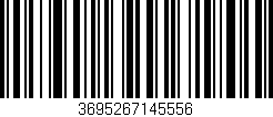 Código de barras (EAN, GTIN, SKU, ISBN): '3695267145556'