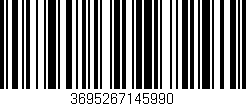 Código de barras (EAN, GTIN, SKU, ISBN): '3695267145990'