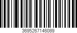 Código de barras (EAN, GTIN, SKU, ISBN): '3695267146089'