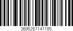 Código de barras (EAN, GTIN, SKU, ISBN): '3695267147185'