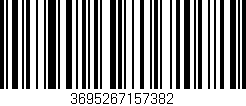 Código de barras (EAN, GTIN, SKU, ISBN): '3695267157382'