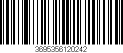 Código de barras (EAN, GTIN, SKU, ISBN): '3695356120242'