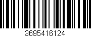 Código de barras (EAN, GTIN, SKU, ISBN): '3695416124'