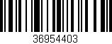 Código de barras (EAN, GTIN, SKU, ISBN): '36954403'