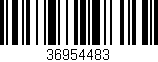 Código de barras (EAN, GTIN, SKU, ISBN): '36954483'