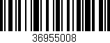 Código de barras (EAN, GTIN, SKU, ISBN): '36955008'