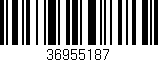 Código de barras (EAN, GTIN, SKU, ISBN): '36955187'