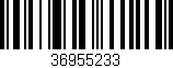 Código de barras (EAN, GTIN, SKU, ISBN): '36955233'