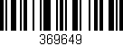 Código de barras (EAN, GTIN, SKU, ISBN): '369649'