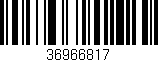 Código de barras (EAN, GTIN, SKU, ISBN): '36966817'