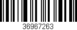Código de barras (EAN, GTIN, SKU, ISBN): '36967263'