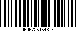 Código de barras (EAN, GTIN, SKU, ISBN): '3696735454606'