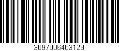 Código de barras (EAN, GTIN, SKU, ISBN): '3697006463129'