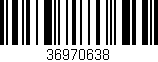 Código de barras (EAN, GTIN, SKU, ISBN): '36970638'