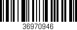 Código de barras (EAN, GTIN, SKU, ISBN): '36970946'