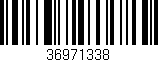 Código de barras (EAN, GTIN, SKU, ISBN): '36971338'