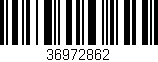 Código de barras (EAN, GTIN, SKU, ISBN): '36972862'