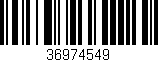 Código de barras (EAN, GTIN, SKU, ISBN): '36974549'