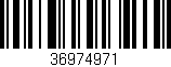 Código de barras (EAN, GTIN, SKU, ISBN): '36974971'