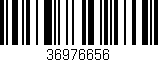 Código de barras (EAN, GTIN, SKU, ISBN): '36976656'