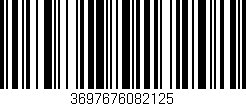 Código de barras (EAN, GTIN, SKU, ISBN): '3697676082125'