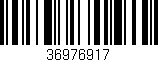 Código de barras (EAN, GTIN, SKU, ISBN): '36976917'
