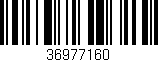 Código de barras (EAN, GTIN, SKU, ISBN): '36977160'