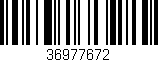 Código de barras (EAN, GTIN, SKU, ISBN): '36977672'